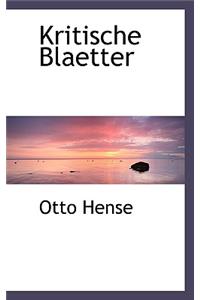 Kritische Blaetter