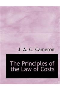 The Principles of the Law of Costs