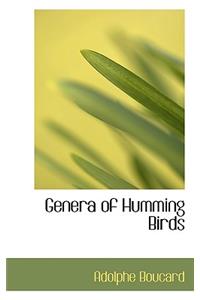 Genera of Humming Birds