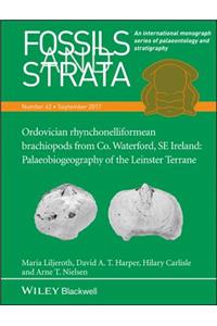 Ordovician Rhynchonelliformean Brachiopods from Co. Waterford, Se Ireland: Palaeobiogeography of the Leinster Terrane