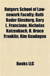 Rutgers School of Law-Newark Faculty