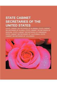 State Cabinet Secretaries of the United States