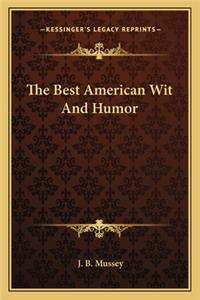 Best American Wit and Humor