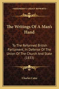 The Writings Of A Man's Hand