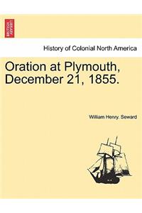 Oration at Plymouth, December 21, 1855.