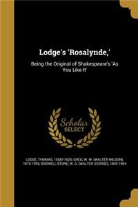 Lodge's 'Rosalynde, '