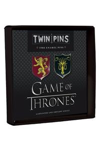 Game of Thrones Twin Pins: Lannister and Greyjoy Sigils