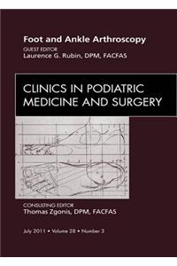 Foot and Ankle Arthroscopy, an Issue of Clinics in Podiatric Medicine and Surgery