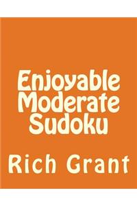 Enjoyable Moderate Sudoku