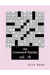 100 Crossword Puzzles vol. 14