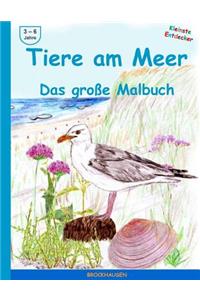 Tiere am Meer - Das grosse Malbuch