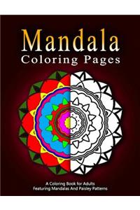 MANDALA COLORING PAGES - Vol.3