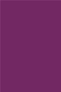 Journal Byzantium Color Simple Plain Byzantium