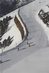 Ski Slope at a Ski Resort Winter Sports Journal