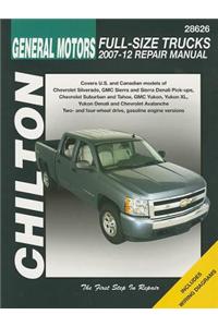 Chilton's General Motors Full-Size Trucks 2007-12 Repair Manual