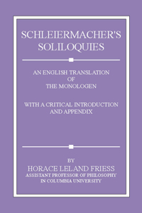 Schleiermacher's Soliloquies