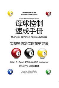 Cue Ball Control Cheat Sheets (Chinese)