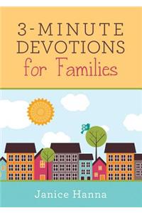 3-Minute Devotions for Families