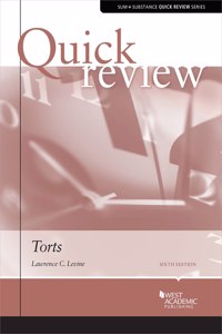 Quick Review of Torts