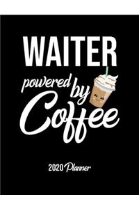 Waiter Powered By Coffee 2020 Planner