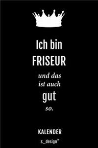 Kalender für Friseure / Friseur / Friseuse / Friseurin