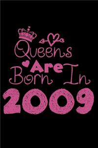 Queens Are Born In 2009 Notebook
