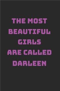 Darleen Girl Woman Notebook