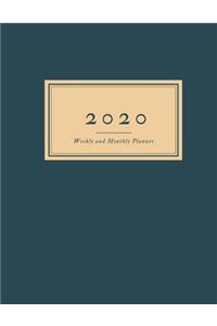 2020 Planner Weekly and Monthly