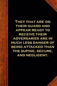 2020 Daily Planner Ben Franklin Quote Guard Adversaries Vintage Style 388 Pages