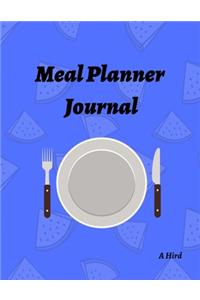 Meal Planner Journal