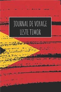 Journal de Voyage Leste Timor