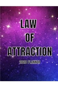 Law Of Attraction 2020 Planner