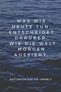 Was Wir Heute Tun, Entscheidet Darüber, Wie Die Welt Morgen Aussieht.