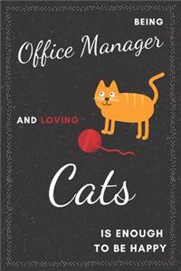 Office Manager & Cats Notebook