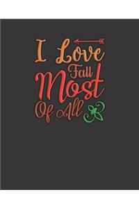 I love fall most of all