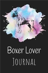 Boxer Lover Journal