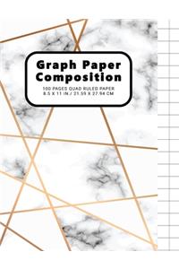 Graph Paper Composition Notebook