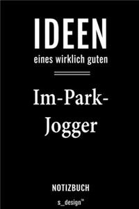Notizbuch für Im-Park-Jogger
