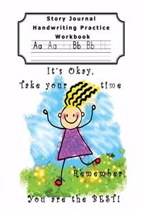 Story Journal Handwriting Practice Workbook