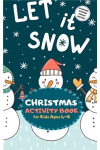 Christmas Activity Book for Kids Ages 4-8 Stocking Stuffers Pocket Edition