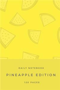 Daily Notebook - Pineapple edition - Notebook