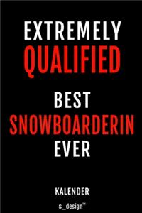 Kalender für Snowboarder / Snowboarderin