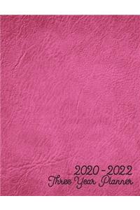 2020-2022 Three Year Planner