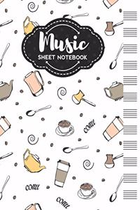 Music Sheet Notebook