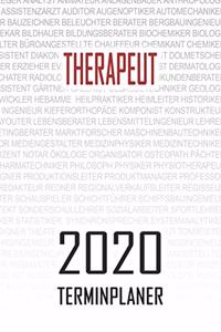 Therapeut - 2020 Terminplaner