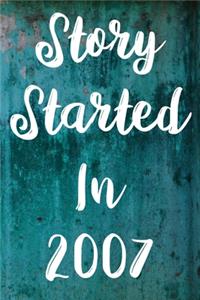 Story Started In 2007