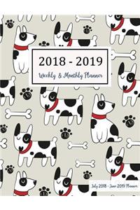 July 2018 - June 2019 Planner