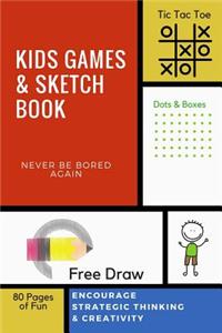 Kids Games Sketch Book