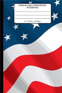 Wide Ruled Composition Notebook 6