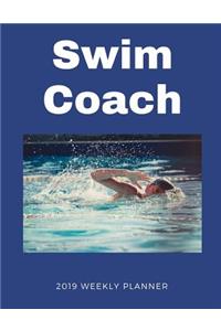 Swim Coach 2019 Weekly Planner